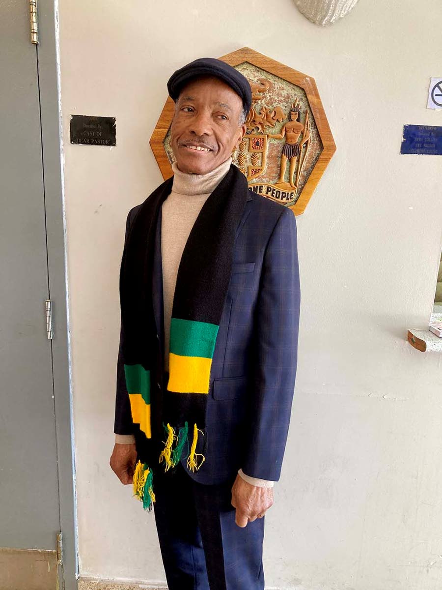 Noel “Monty” Lewis, a member of the Jamaican Canadian Association