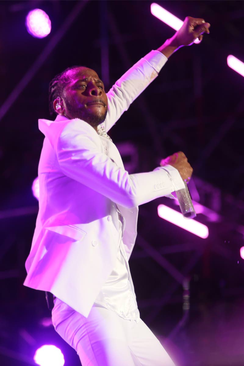 Dexta Daps performing at Reggae Sumfest 2024 at Catherine Hall, Montego Bay, St James.