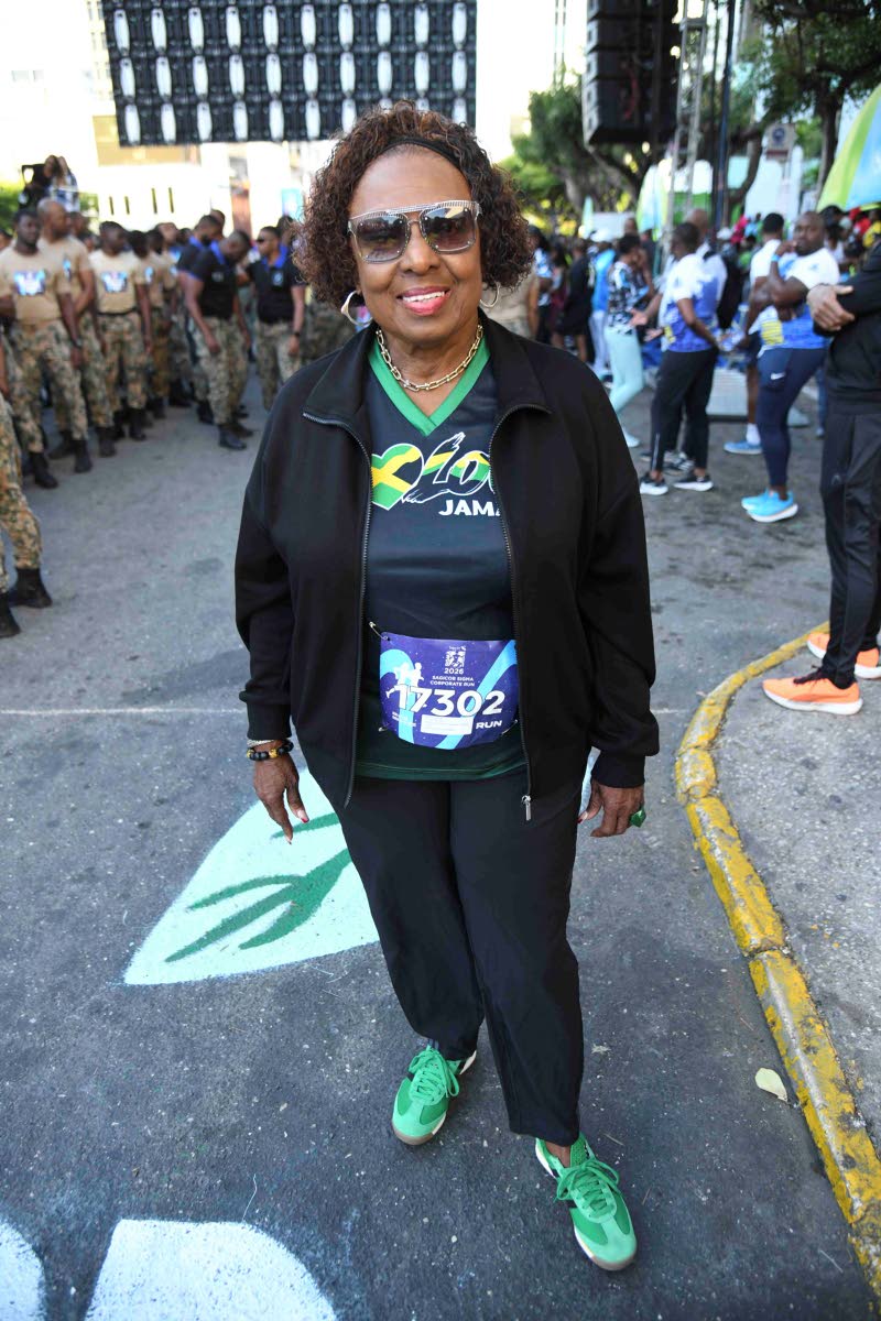Minister of Culture, Gender, Entertainment and Sport, Olivia ‘Babsy’ Grange reps her Jamaican colours for Sigma Sunday. 