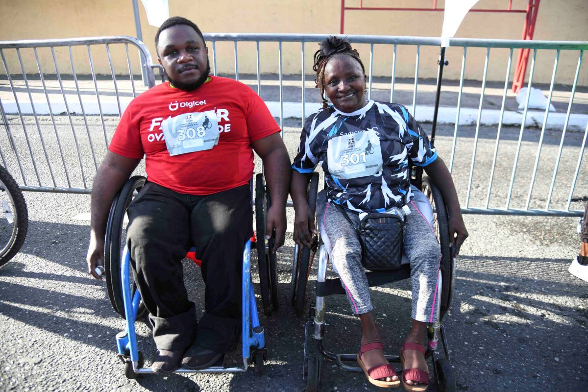 Victorious on the course, Marcus Banton and Vinnette Green continue to promote health, strength and staying active.