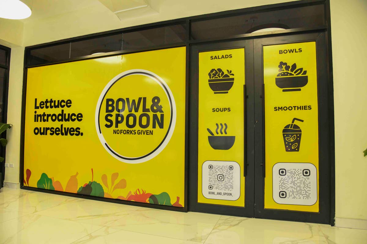 Bowl and Spoon’s newest location on Grenada Crescent in New Kingston is expected to open its doors in March. 