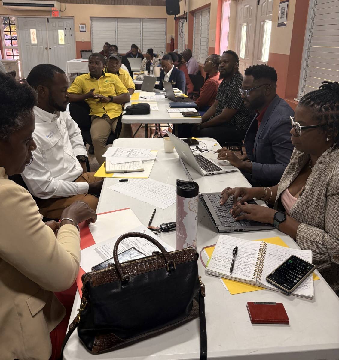 Stakeholders in attendance at the visioning workshop.