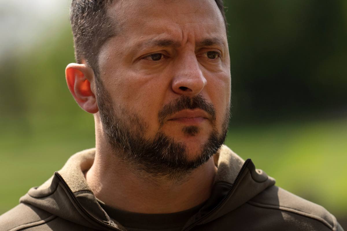 Ukraine's President Volodymyr Zelenskyy