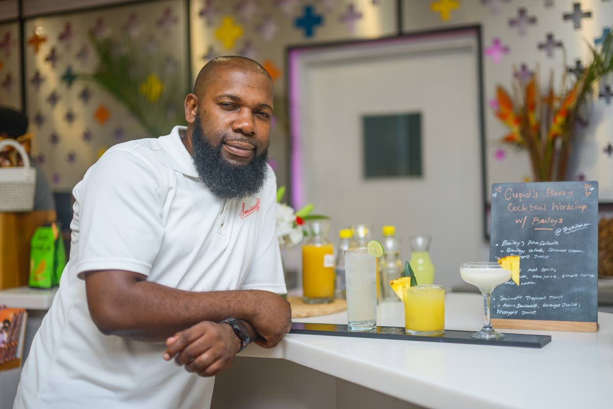 Mixologist Brian Broderick showcased a delightful mix of cocktails crafted with Baileys and Smirnoff at the recently held Cupid’s Boozy Cocktails workshop at the Jamaica Food and Drink Kitchen in St Andrew.