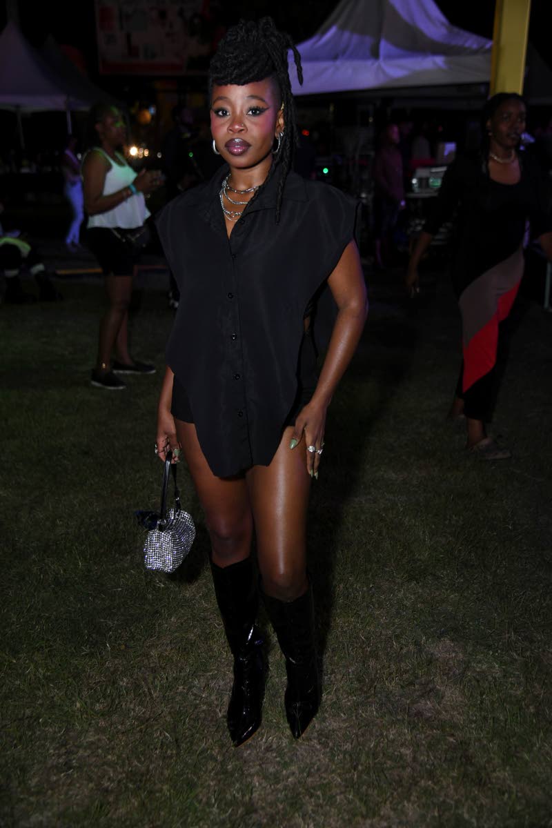 No stranger to the Tuesday Service crowd, singer Joby Jay brought her smooth vocals to the scene.