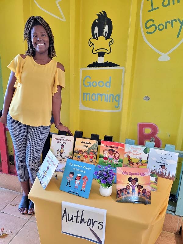 Franceta Lopez, self-published children’s book author.