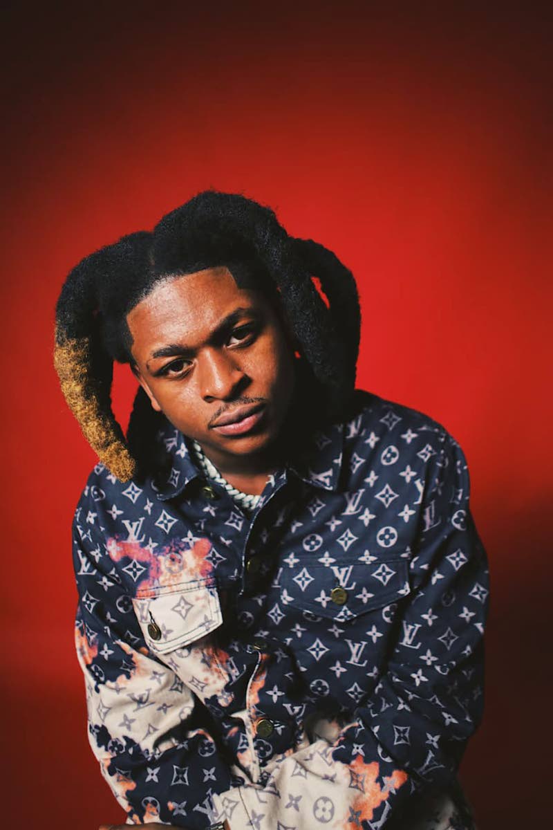 Fast-rising dancehall recording artiste Ayetian. 