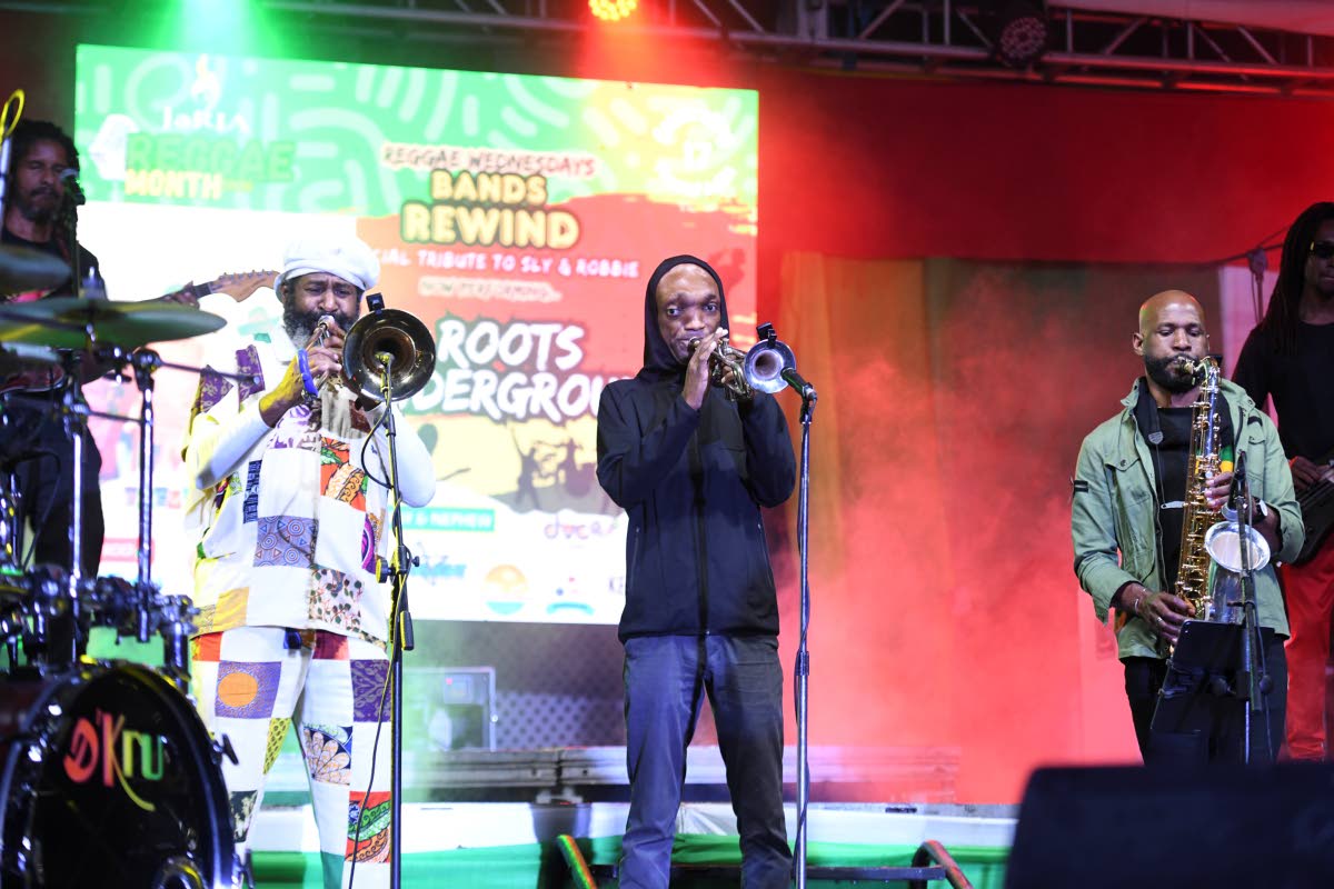 Roots Underground performing at JaRia’s Reggae Wednesdays on February 25.