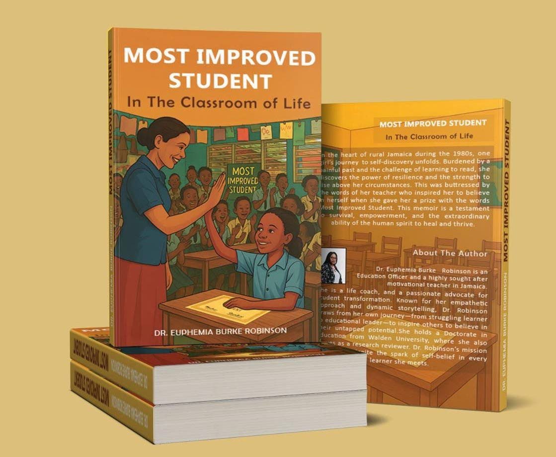 Euphemia Burke Robinson’s story is captured in her book “Most Improved Student: In the Classroom of Life”.