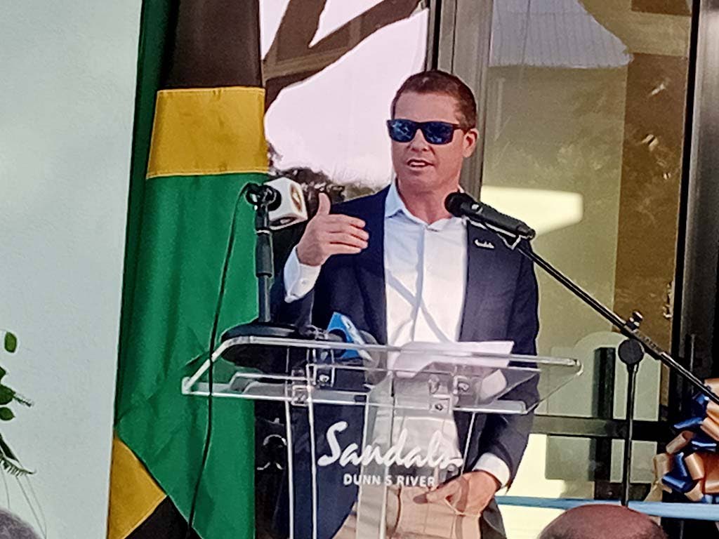 Adam Stewart, executive chairman, Sandals Resorts International. 