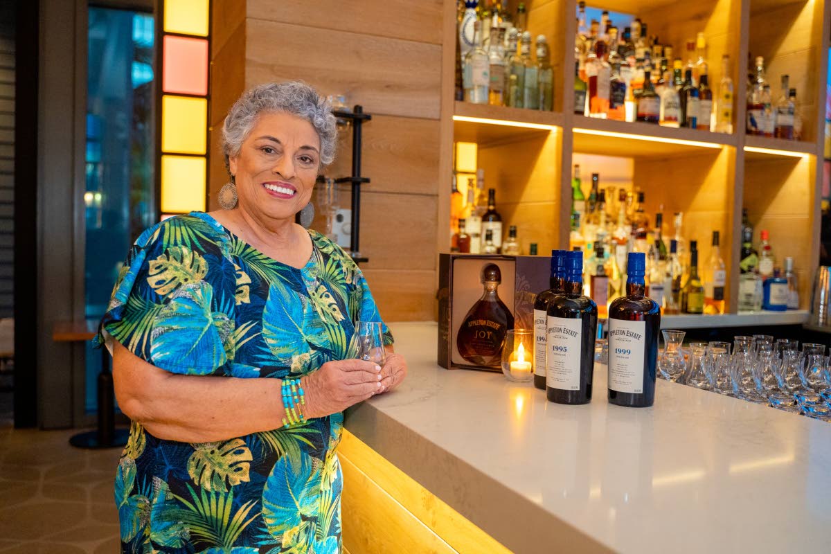 Contributed
Master Blender Appleton Estate Jamaica Rum, Dr Joy Spence, at the launch of Decades  rum, ultimately owned by Campari.