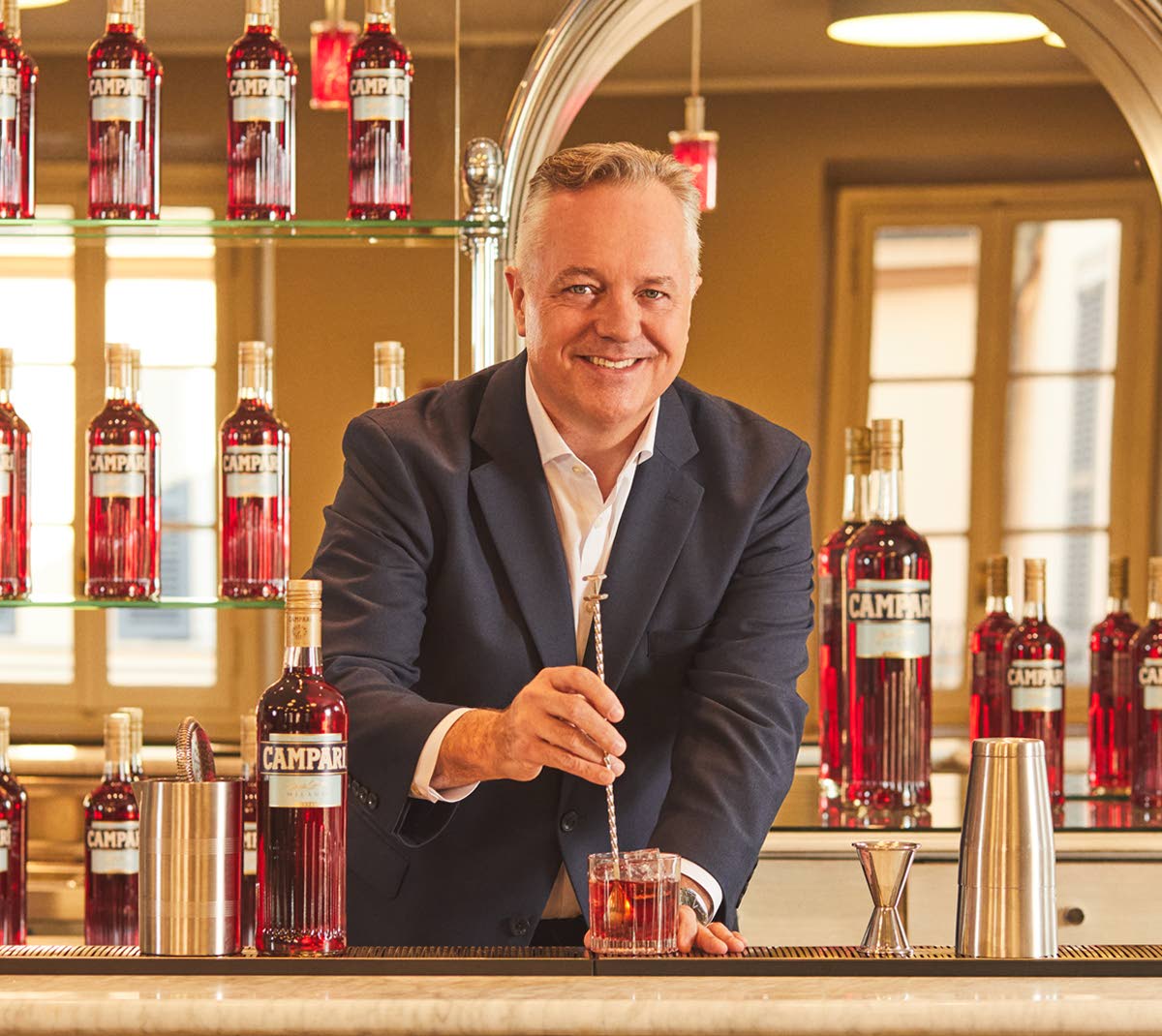 Simon Hunt, CEO of Campari Group. 
