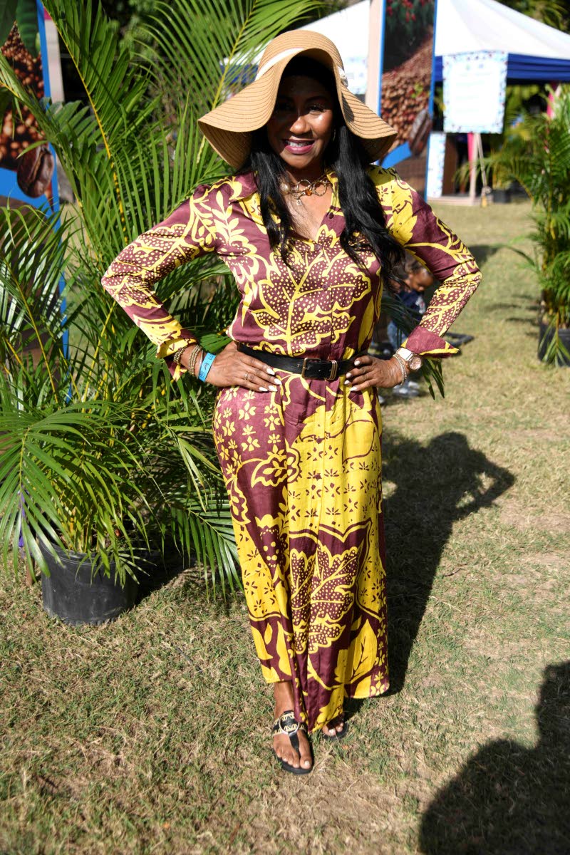 Gillian Bertram is looking fine and fabulous in vibrant prints.
