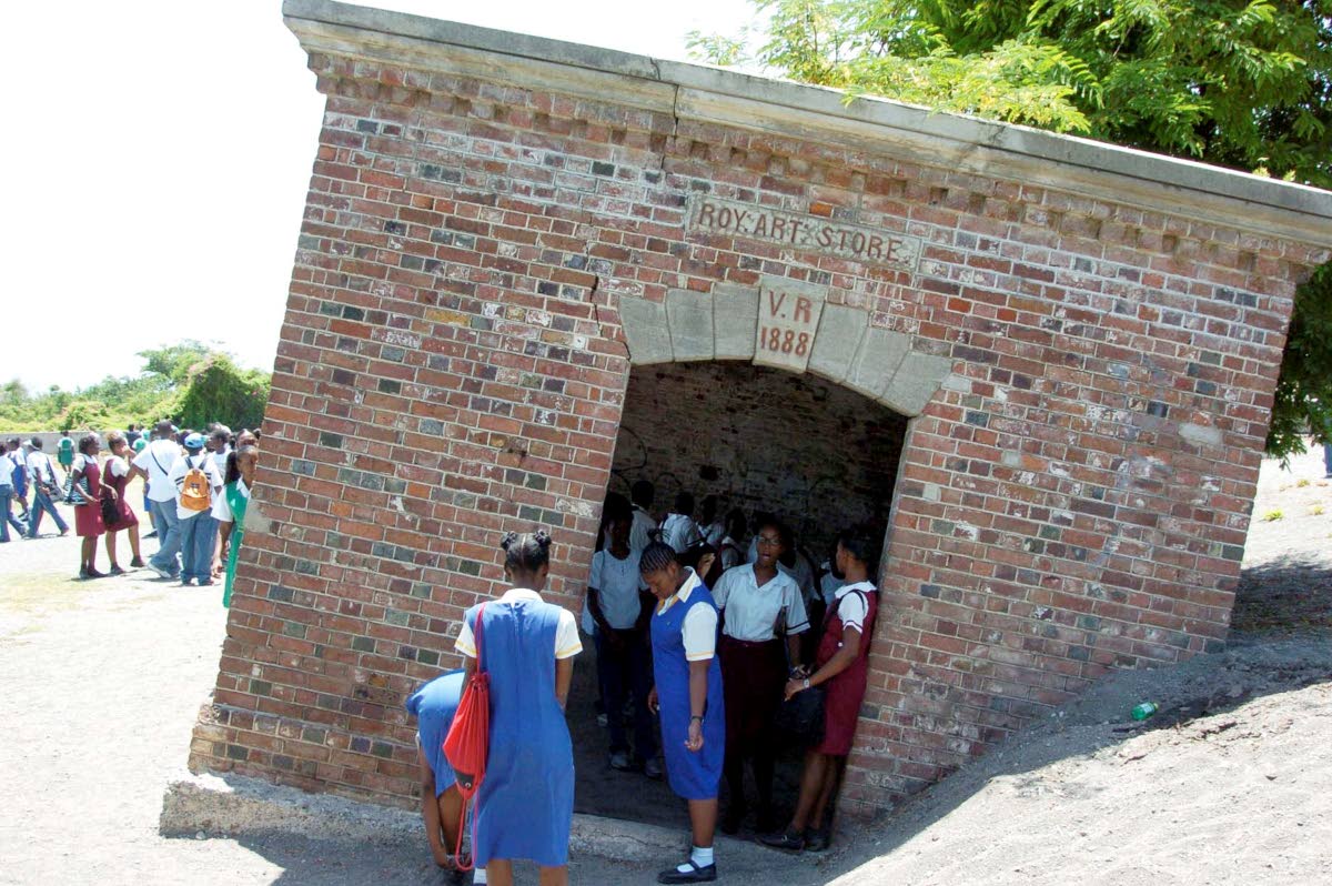 This file photo shows schoolchildren at Giddy House in Port Royal.