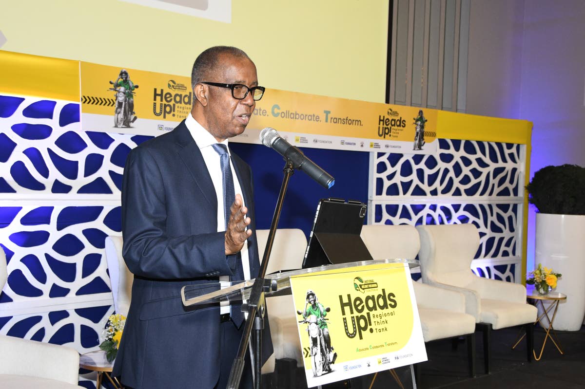 Dr Lucien Jones, vice-chairman of the National Road Safety Council and chairman of the National Helmet Wearing Coalition.