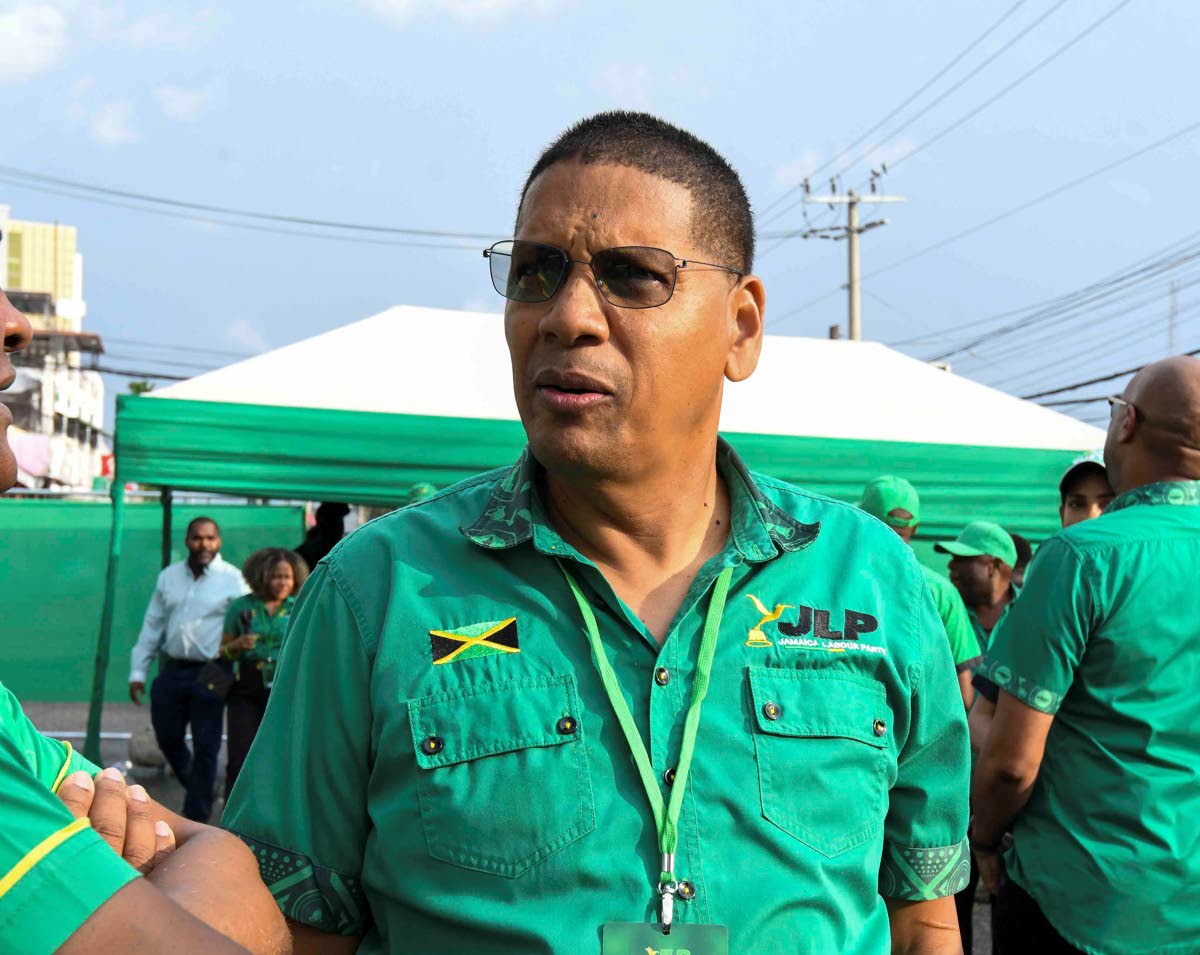 Donovan Williams, member of parliament for Kingston Central. 