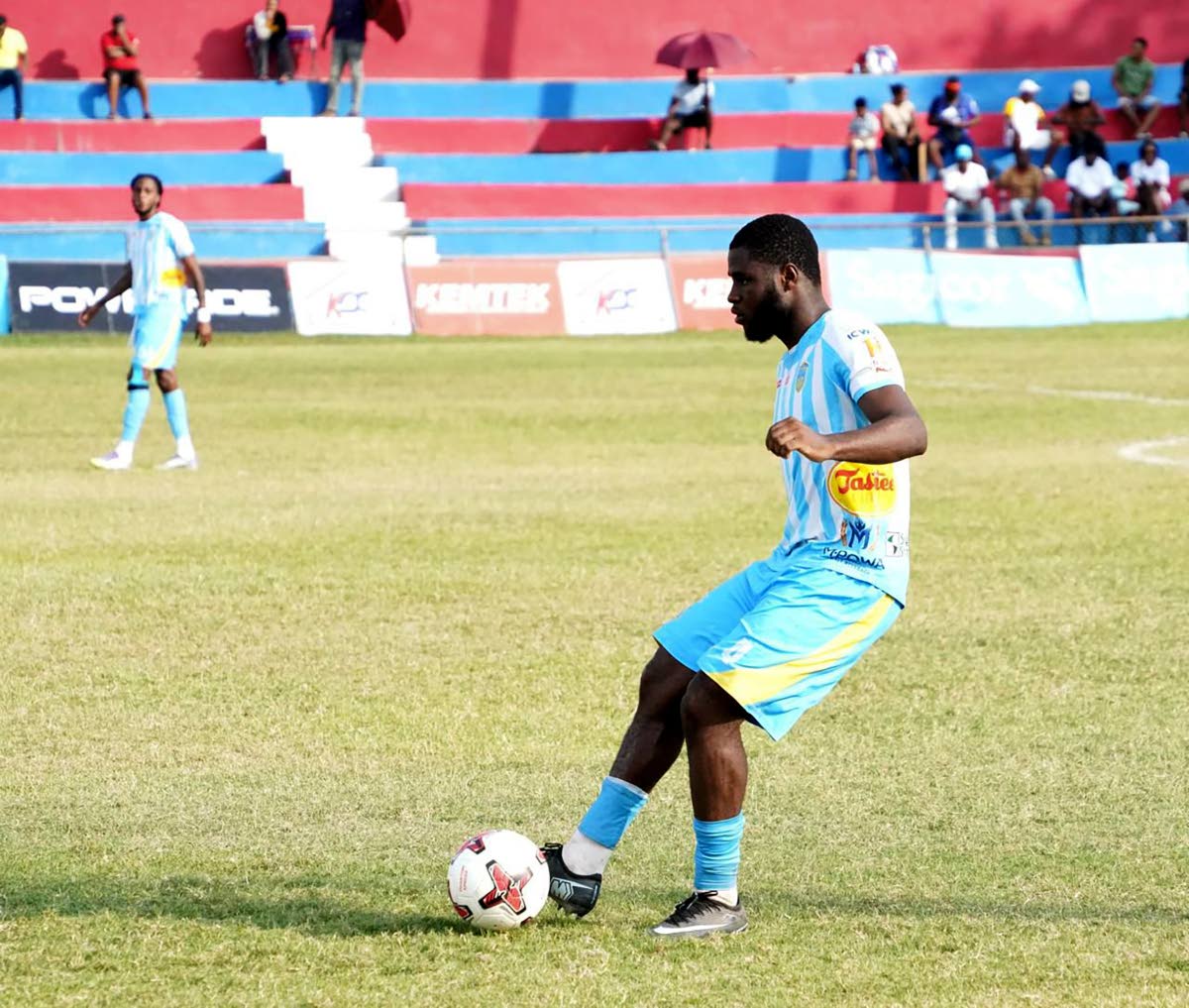 Waterhouse FC’s Roshawn Amos