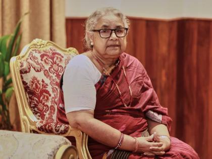 Former Supreme Court Chief Justice Sushila Karki attends her swearing-in as interim prime minister at the presidential residence in Kathmandu, Nepal.