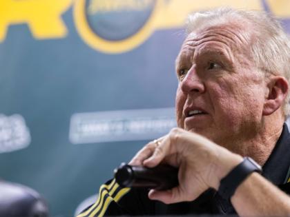 Reggae Boyz coach, Steve McClaren speaks to media during a press conferece to unveil a 26-man squad for the next round of Concacaf Workd Cup Qualifiers in November.