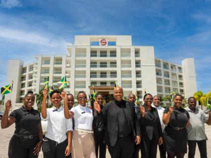 The staff of S Hotel Montego Bay. - File photo.