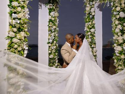 After nearly two decades of love, the newly-weds said ‘I do’, stepping into their forever at The Wharf House in Montego Bay this August.
