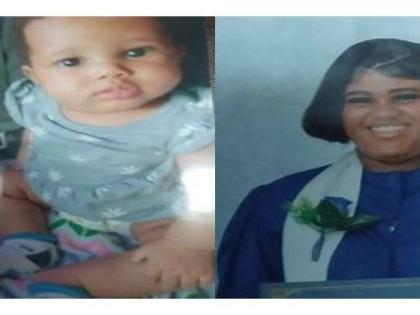 Fourteen-year-old Kenalya 'Kay Kay' Burton and her 10-month-old daughter, Kiera 'Blessing' Burton.