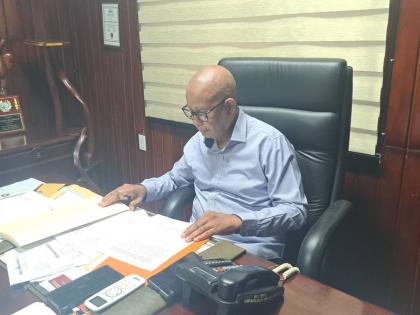 Mayor of Spanish Town, Norman Scott,