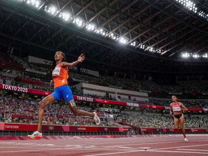 Sifan Hassan of the Netherlands.