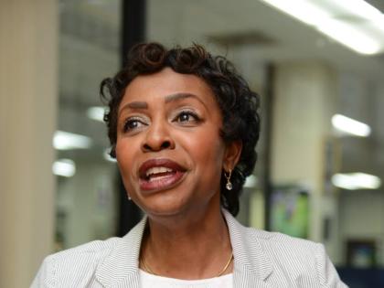 United States Congresswoman Yvette Clarke, head of the Congressional Black Caucus and whose parents are Jamaicans. 