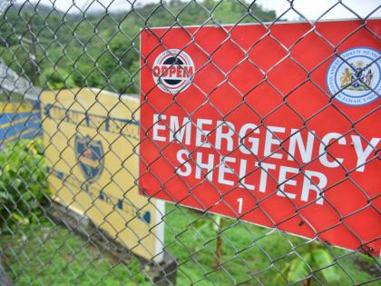 An emergency shelter in Mavis Bank.
