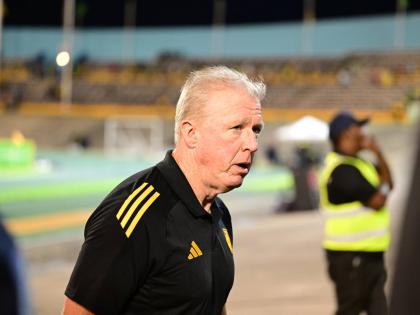 Reggae Boyz head coach Steve McClaren.