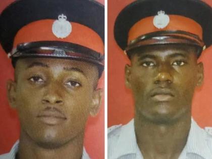 Charles Stewart (left) and Jemarey Gordon.