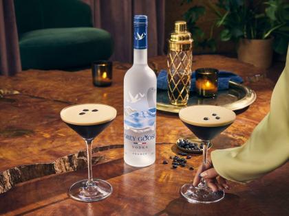 Grey Goose Espresso Martini cocktail.