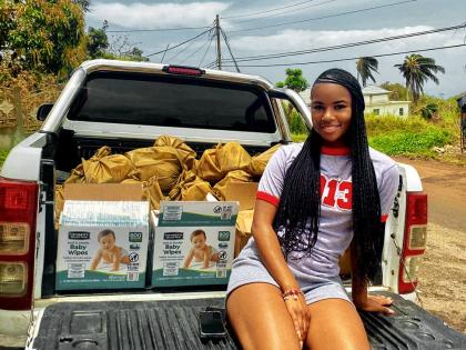Imani Murdock created her own relief drive following her personal experience with Hurricane Beryl last year.