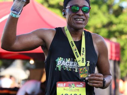 Veteran Reggae Marathon participant, Rick Case.