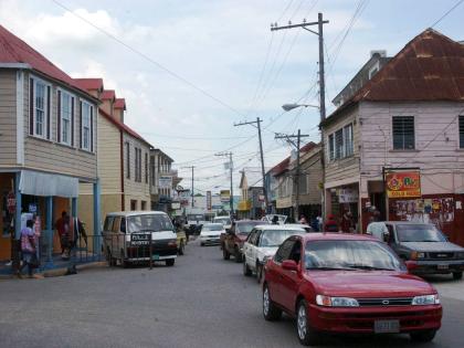 This 2003 photo shows a section of Black River town