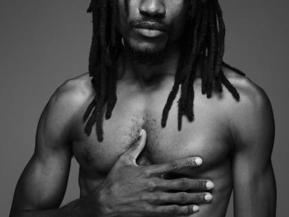 Actor, poet and author Sheldon Shepherd lensed by influential British fashion photographer Nick Knight at his SHOWstudio in London last year. The image is also the cover art for Shepherd’s new single, ‘Give Thanks’, which dropped on November 14.