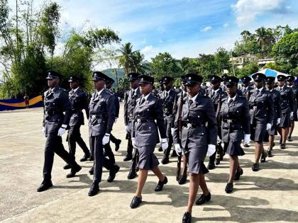 New correctional officers on parade at the 87th Intake Passing Out Ceremony in Moneague, St Ann on Friday, November 28, 2025.