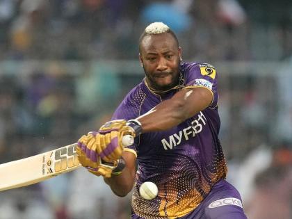 Kolkata Knight Riders’ Andre Russell.