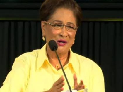 Trinidad and Tobago Prime Minister Kamla Persad Bissessar,