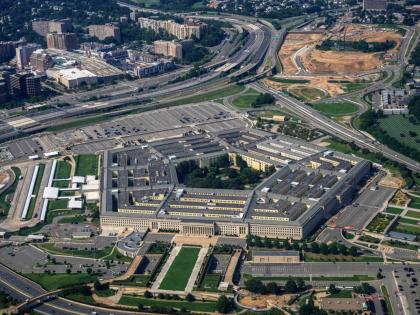 The Pentagon is seen on Sunday, August 27, 2023, in Washington. (AP Photo/Carolyn Kaster, File)