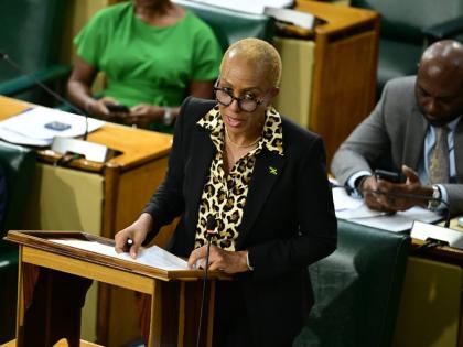 Minister of Finance and the Public Service, Fayval Williams