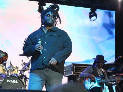 Mortimer performs at The Lost in Time Festival held at Hope Gardens, St Andrew in February 2023.