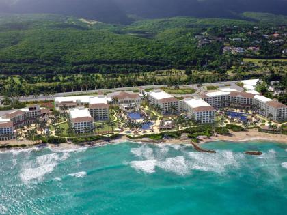 The Hyatt Ziva and Hyatt Zilara properties at Rose Hall, Montego Bay.