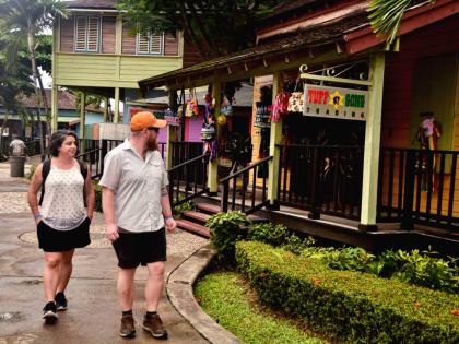 Guests at Island Village in Ocho Rios, St Ann.