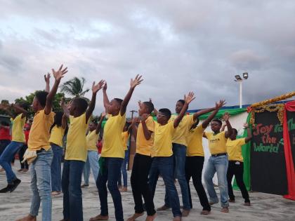 The grounds of the St Theresa Preparatory School in Kingston were transformed into a scene of  merriment Thursday evening as students, staff and parents gathered to celebrate their annual Christmas Jubilee. 