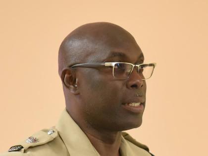 Superintendent of Police Coleridge Minto, head of the St Elizabeth Police. 