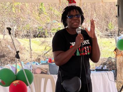 Treating residents of Parottee, St Elizabeth, on Christmas Day, Dr Bridgette Barrett says she couldn’t celebrate at home without sharing the day with a community that has now become like family.