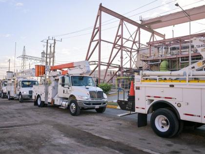 Some of the new vehicles that recently arrived on the island and were commissioned by the Jamaica Public Service on January 2, 2025 at the company's Hunt's Bay Plant in Kingston.