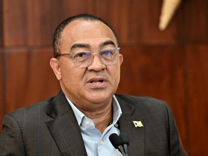 Health and Wellness Minister Dr Christopher Tufton.